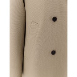 Sable oversize wool coat