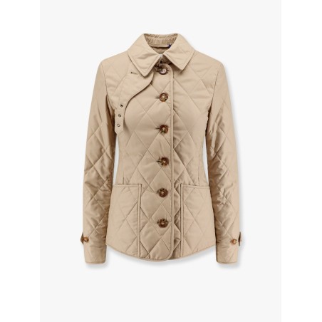 Fernleigh quilted jacket with check lining