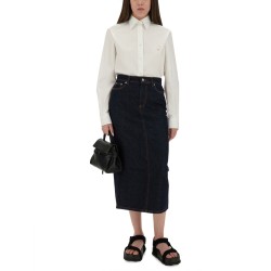 SHIRT WITH "GOOSE" EMBROIDERY