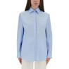 TAILORED SHIRT WITH EMBROIDERED LOGO