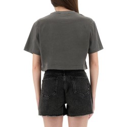 CROPPED T-SHIRT WITH LOGO
