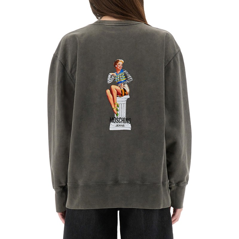 SWEATSHIRT WITH LOGO