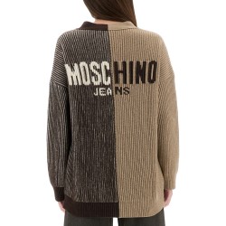 CARDIGAN WITH INLAY LOGO