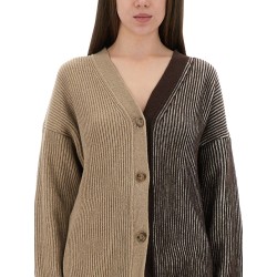 CARDIGAN WITH INLAY LOGO