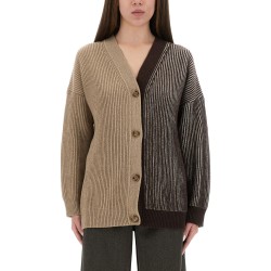 CARDIGAN WITH INLAY LOGO