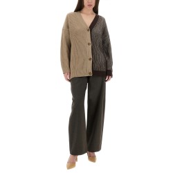 CARDIGAN WITH INLAY LOGO