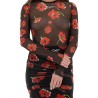 FLORAL MESH TOP