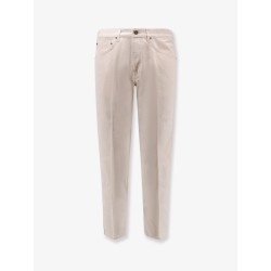 White denim trousers