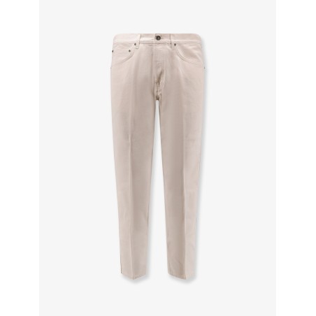 White denim trousers