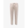White denim trousers