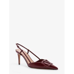 Valentino Garavani patent leather slingback pumps