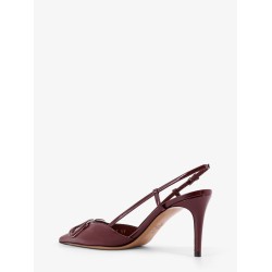 Valentino Garavani patent leather slingback pumps