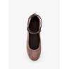 Suede Ballerinas with Monili detail