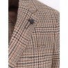 Madras wool blend blazer
