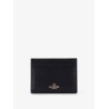 Rockstud leather cardholder
