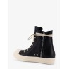 Leather high-top sneakers