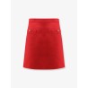 Crepe Couture skirt with Heart jewel buttons