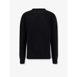 Fisherman Round Neck virgin wool sweater