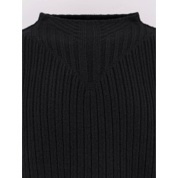 Fisherman Round Neck virgin wool sweater