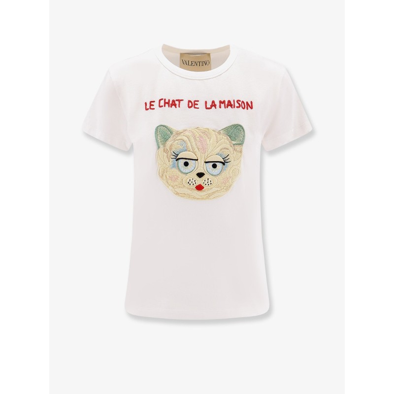 Le Chat de la Maison jersey T-shirt