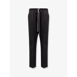 Drawstring Long certified cotton trousers