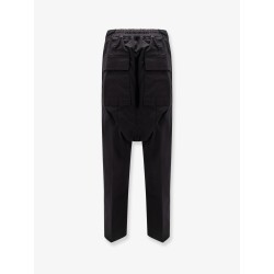 Drawstring Long certified cotton trousers