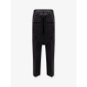 Drawstring Long certified cotton trousers