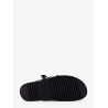 Megalaced leather Mule