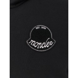 Cotton sweatshirt with Logo patch