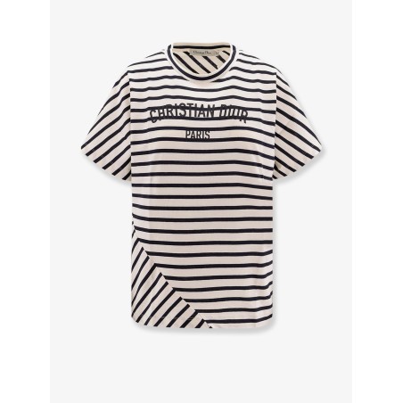 Cotton striped T-shirt