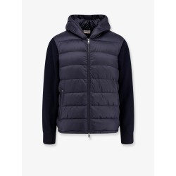 Virgin wool cardigan/jacket with padded inserts