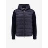 Virgin wool cardigan/jacket with padded inserts