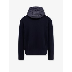 Virgin wool cardigan/jacket with padded inserts