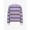 Cotton striped polo shirt