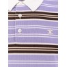 Cotton striped polo shirt