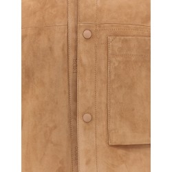 Suede Jacket with Dior engravings