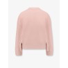 Cotton sweatshirt with Logo patch