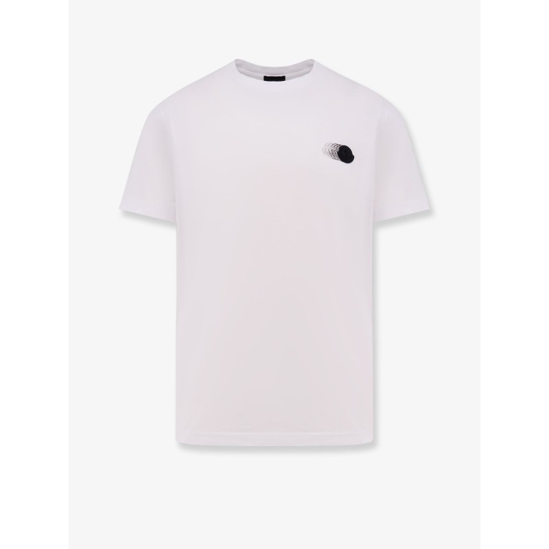 Cotton t-shirt with frontal logo