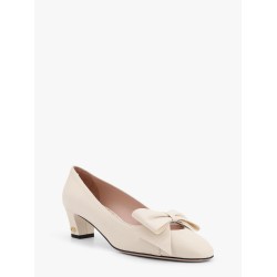 Valentino garavani bowow leather décolleté with bow detail