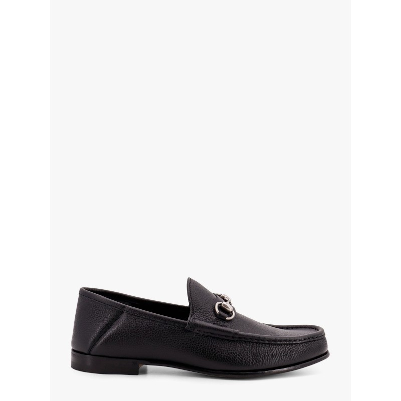 Leather loafer with iconic horsebit
