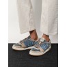 Suede sneakers with ff inserts