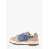 Suede sneakers with ff inserts