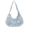 MEDIUM "BLEACHED" HOBO BAG