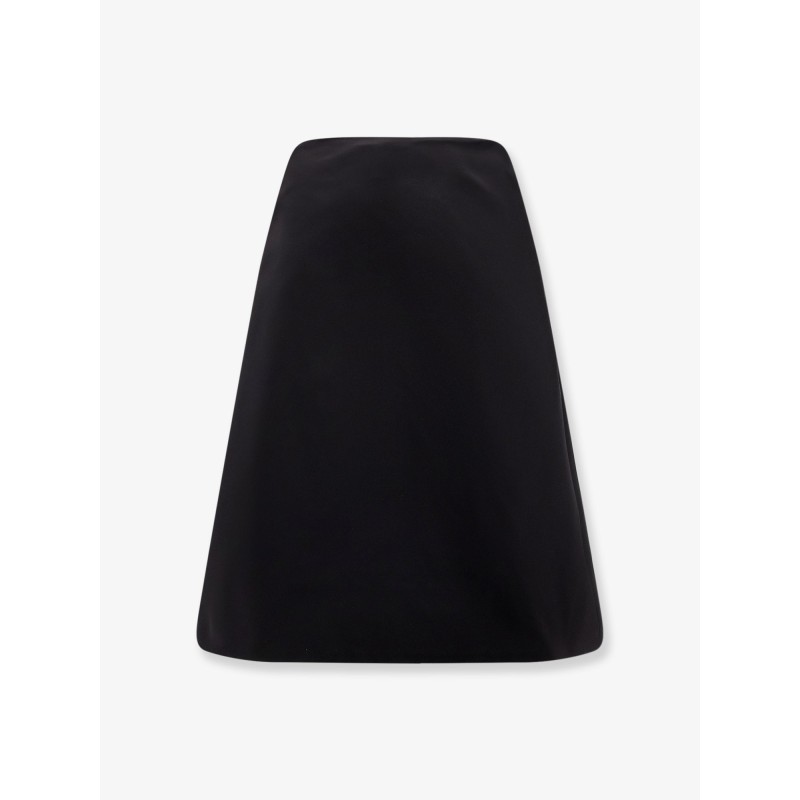 Flared midi skirt