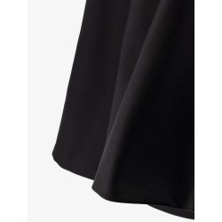 Flared midi skirt