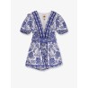 Shell Garden cotton jumpsuit