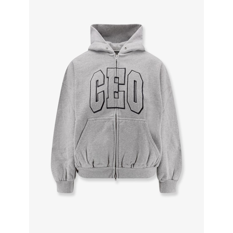 Cotton hooded sweatshirt