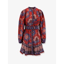 Luang cotton blend mini dress