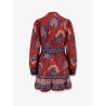 Luang cotton blend mini dress