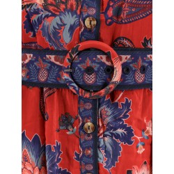 Luang cotton blend mini dress
